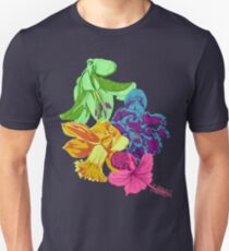 Octopus Flower Garden Unisex T-Shirt