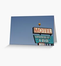 Motel Greeting Card