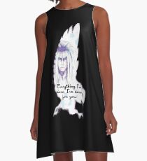 Labyrinth Everything I've Done Owl A-Line Dress