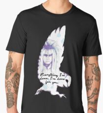Labyrinth Everything I've Done Owl Men's Premium T-Shirt