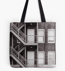 Apartment Fire Escape Tote Bag