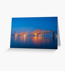 Forth Bridge Greeting Card