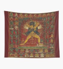 Buddhist Deity Kalachakra Wall Tapestry