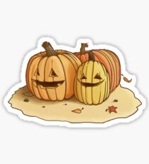 Autumn pumpkins Sticker