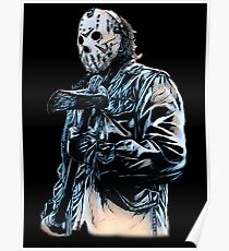 Póster Viernes 13, Jason Voorhees