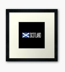 Scotland: Scottish Flag (Saltire) Framed Print
