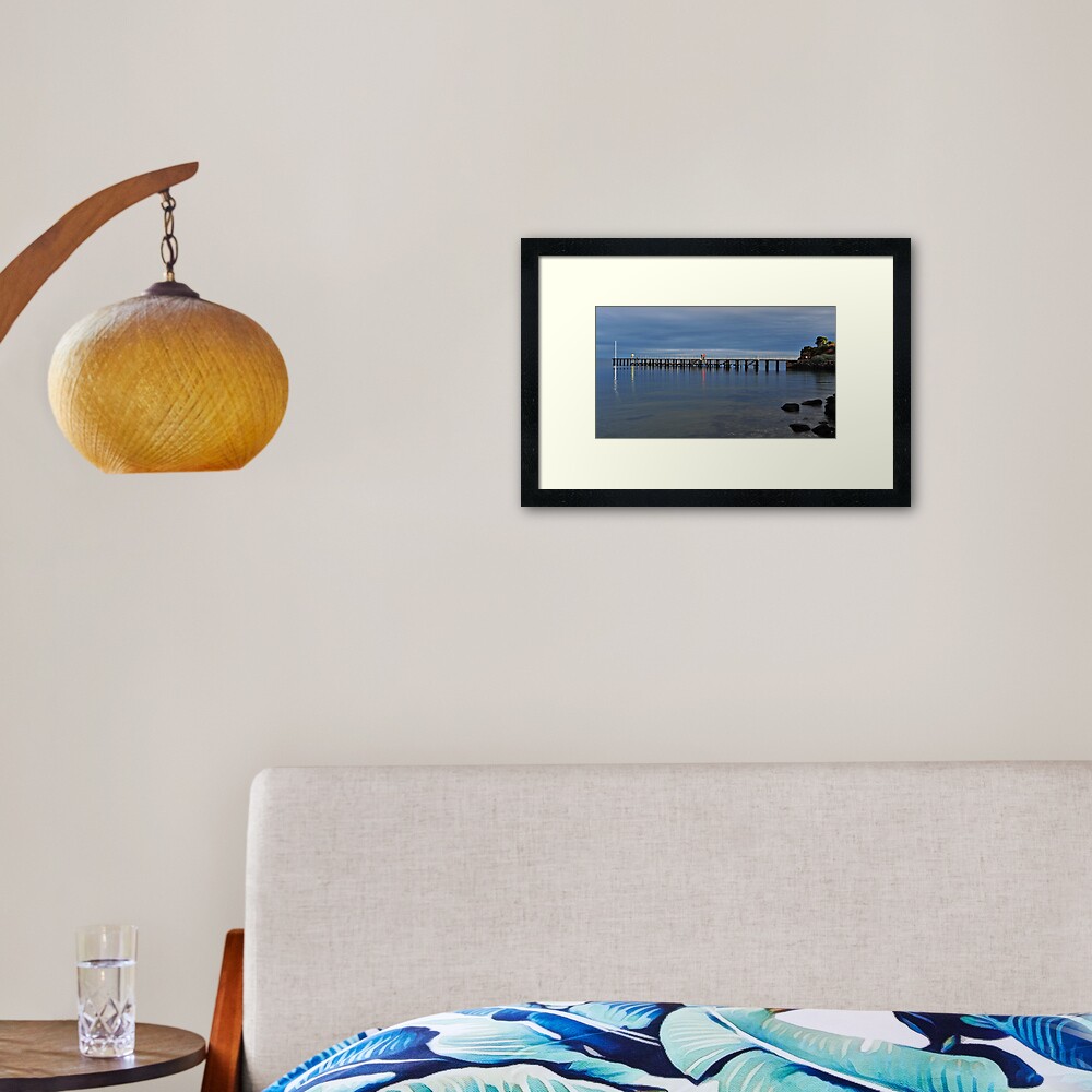 Gone Fishing Framed Art Print