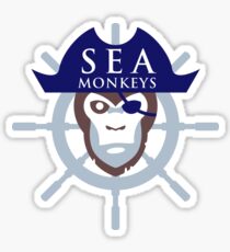 Pirate Monkey Sticker