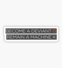 Deviant / Machine - Connor Sticker
