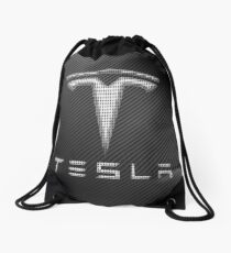 Tesla Kohlefaser Turnbeutel