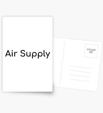 Air Supply Postcards