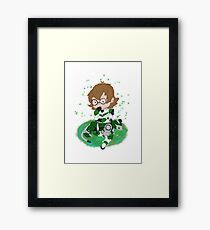 Chibi paladins- Pidge Framed Print