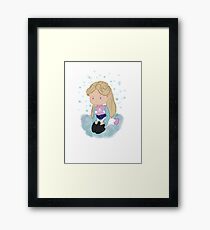 Voltron Chibis- Romelle Framed Print