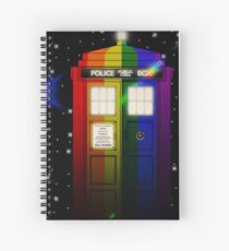 TARDIS Spiral Notebook