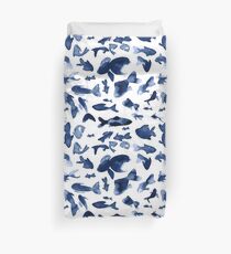 Indigo Ocean Duvet Cover