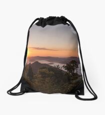 Sunrise at Mt Warning Drawstring Bag