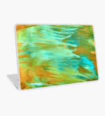 abstract oil seascape Laptop Skin
