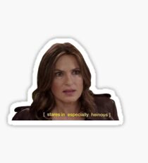 Stares in especially heinous Sticker