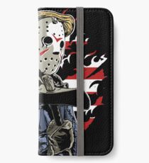 American Flag Axe Murderer iPhone Wallet/Case/Skin
