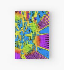 Color elements of cyberspace Hardcover Journal