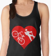 I Love Hike and Bike Women's Tank Top