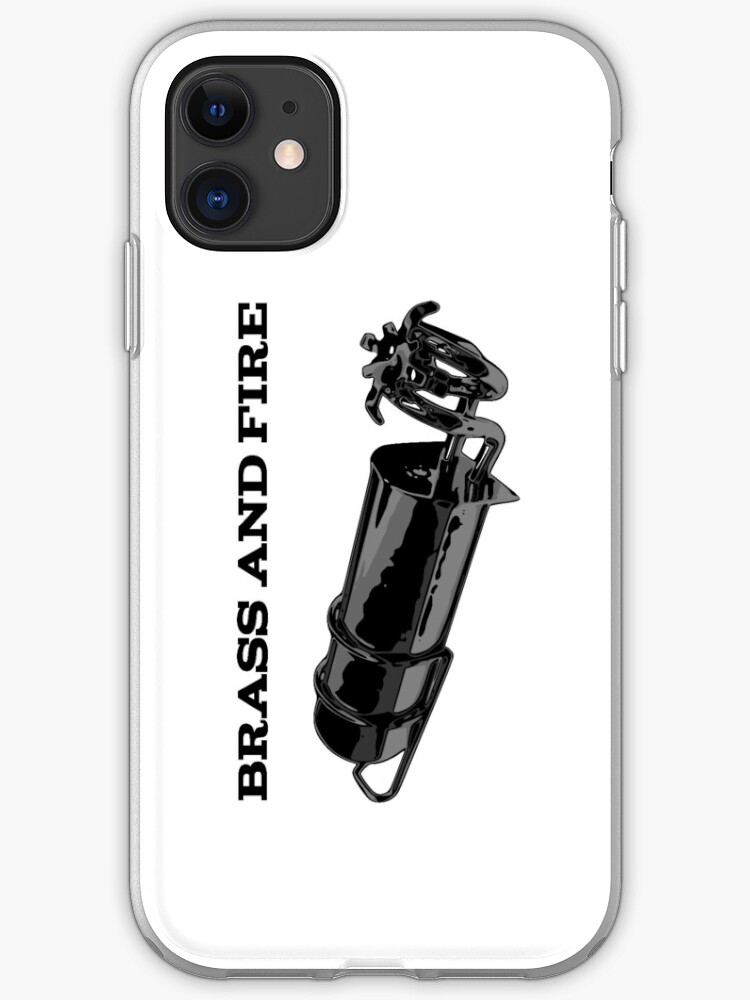 "Brass and Fire" iPhone Case & Cover by piedaydesigns Redbubble