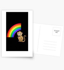 Monkey pride Postcards