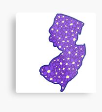 New Jersey Violet Metal Print