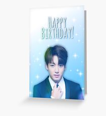Tarjeta de felicitación BTS JUNGKOOK CUMPLEAÑOS TARJETA