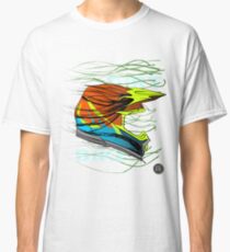 Custom29 - Dirt Bike Helmet Sketch Classic T-Shirt