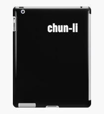 Chun-Li // Nicki Minaj (W) iPad Case/Skin