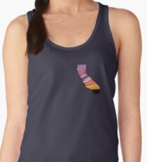 California State Sunset Graphic Women's Tank Top