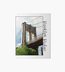 Brooklyn Bridge Art Board