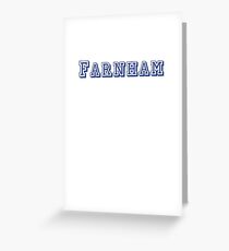 Farnham Greeting Card