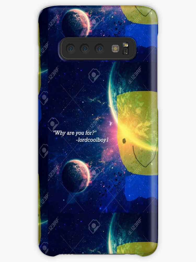 Why Are You For Roblox Caseskin For Samsung Galaxy By Ordinaryhatchet - galaxy print roblox