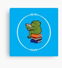 Frog Fiction Canvas Print