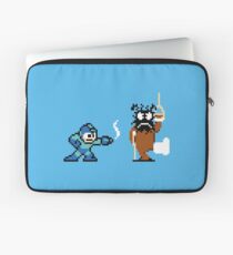 Pixel Crossover (Mega Man & Duck Hunt) Laptop Sleeve