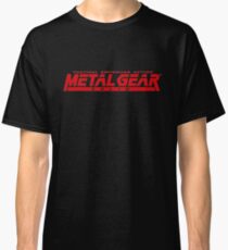 metal gear solid logo Classic T-Shirt