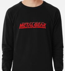 metal gear solid logo Lightweight Sweatshirt