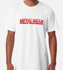metal gear solid logo Long T-Shirt