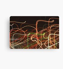 Tube Map Canvas Print
