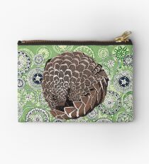 Pangolin Mandala Blatt Täschchen