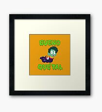 Hi, what's up Framed Print