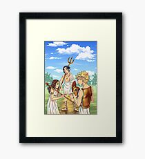 Polemos Framed Print