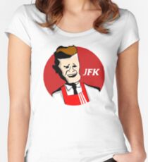 Kennedy Fried Chicken Women's Fitted Scoop T-Shirt