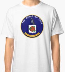 Redacted Files Podcast Logo Classic T-Shirt