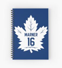Mitch Marner Maple Leafs Logo Spiral Notebook