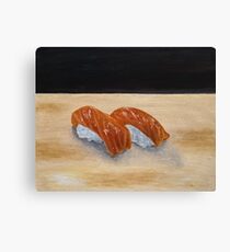 Salmon Nigiri Canvas Print
