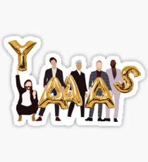 The Fab 5 Sticker