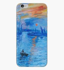 Impression, Sunrise Monet painting Soleil Levan iPhone Case